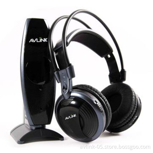 VHF Wireless Headphone with Stereo Audio Mode and 100m Effective Range